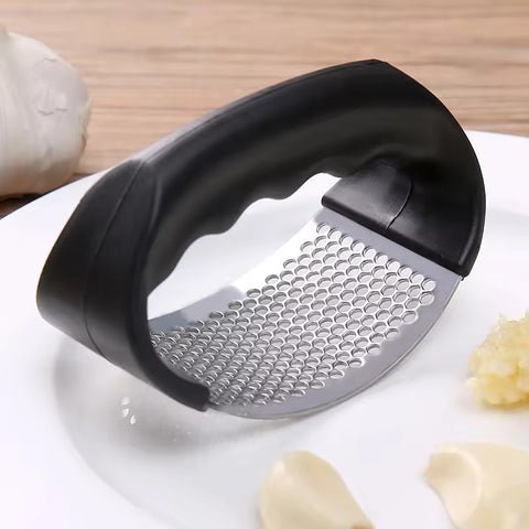 Garlic Press Rocker - Stainless Steel Garlic Press, Versatile Garlic Crusher