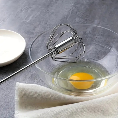 Hand Pressure Semi-Automatic Egg Beater Kitchen Accessories Tools Self Turning Cream Utensils Whisk Manual Mixer