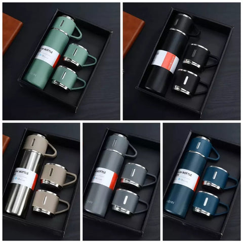 High Quality Food Grade Stainless Steel Vacuum Flask Set