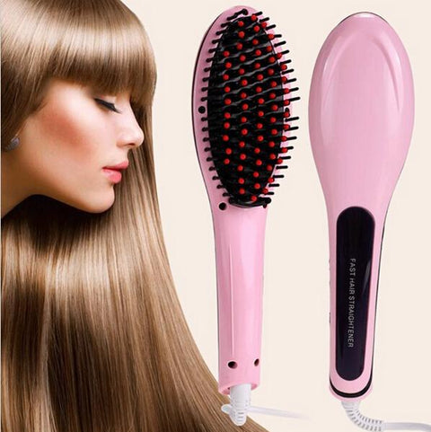 Electric Hair Straightener Brush