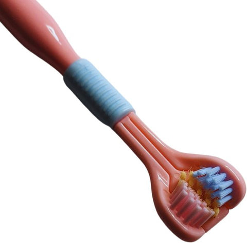 3-sided Triple Angle Toothhugger Training Toothbrush, Ultra Soft Bristles, Toddler And Autistic Oral Care
