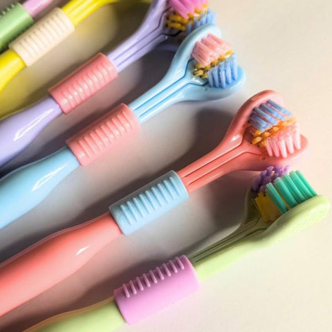 3-sided Triple Angle Toothhugger Training Toothbrush, Ultra Soft Bristles, Toddler And Autistic Oral Care
