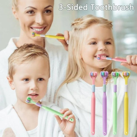 3-sided Triple Angle Toothhugger Training Toothbrush, Ultra Soft Bristles, Toddler And Autistic Oral Care