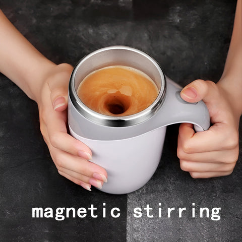 Portable Automatic Magnetic Self-Stirring Cup