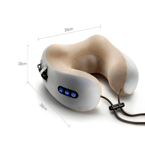 Electric U-Shaped Massage Pillow