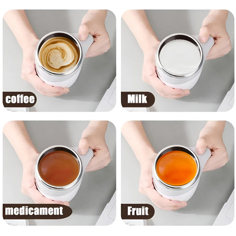 Portable Automatic Magnetic Self-Stirring Cup