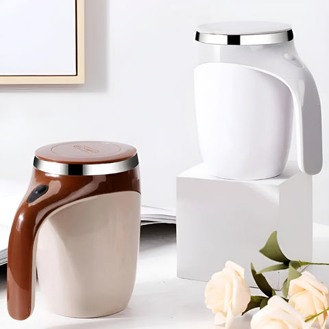 Portable Automatic Magnetic Self-Stirring Cup