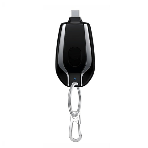 Ultra-Compact 1500mAh Keychain Emergency Charger