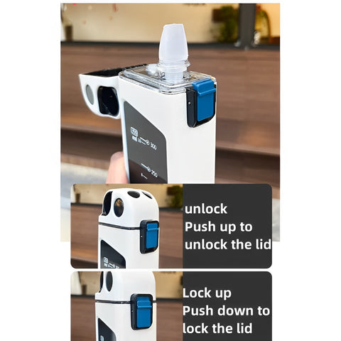 Square Double-Layer Classic Straw Water Bottle 350ML