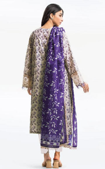 Edenrobe Lawn Lawn | Unstitched Collection 3 Pieces Casual Wear