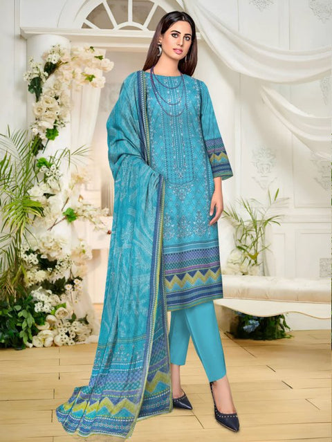 Bareeza Lawn | Unstitched Collection 3 Pieces Casual Wear| Summer 24