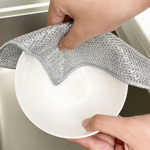 Dish Washing Cleaning Cloth | Wire Dish Washing Rugs