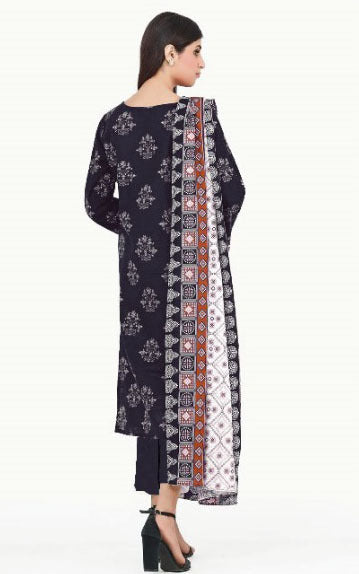 Edenrobe Lawn Lawn | Unstitched Collection 3 Pieces Casual Wear|