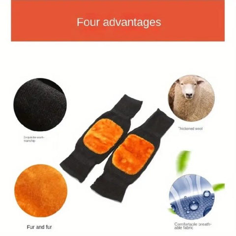 Knee Warmer | Woolen Knee Cap For Men And Women