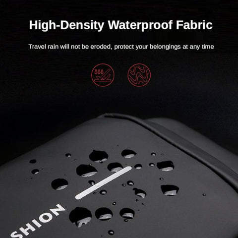 Multifunctional Chest Bag Crossbody Tech Sling Bag With Usb Charging Port With Password Lock