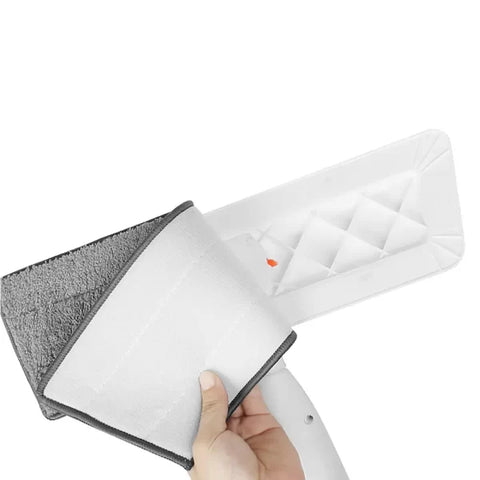 Multifunctional Floor 360 Degree Mop With Removable Washable Cleaning Pad And Integrated Water Spray Mechanism