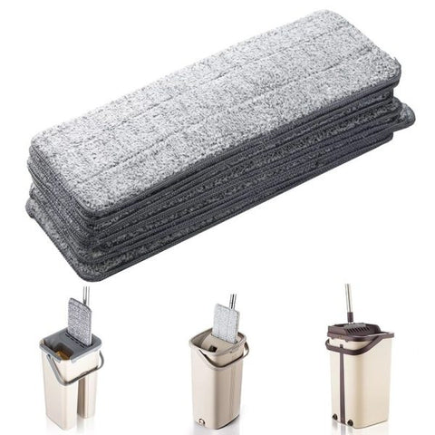 Pack of 2 Microfiber Mop Pads. 33x12cm