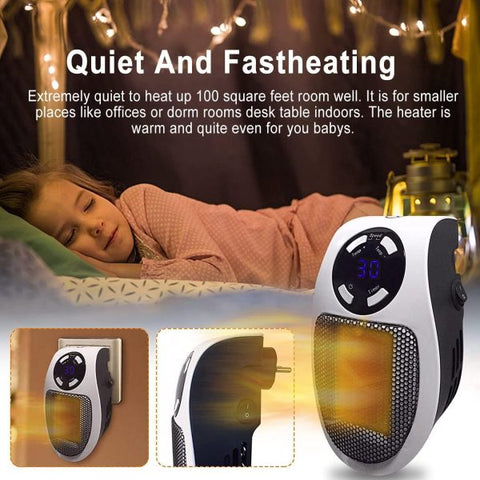 Portable Electric Fan Heater