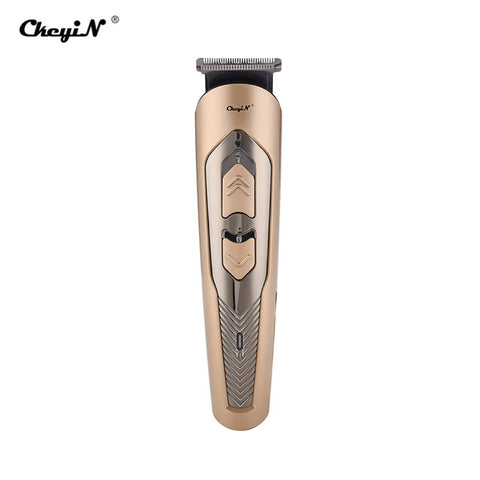 Professional Electric Hair Clipper Rechargeable Cutting Machine With 4 Length Limit Combs