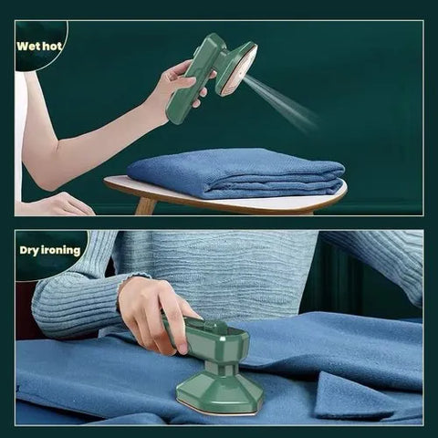 Professional Micro Steam Iron Handheld Household Portable Ironing Machine- Garment Steamer