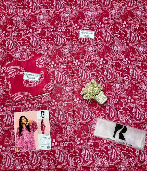 Ripple Lawn Lawn | Unstitched Collection 2 Pieces Casual Wear