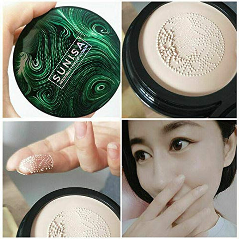 Sunisa Foundation Base Waterproof | Mushroom Head Air Cushion Bb Cream Nude Liquid Foundations Cc Cream